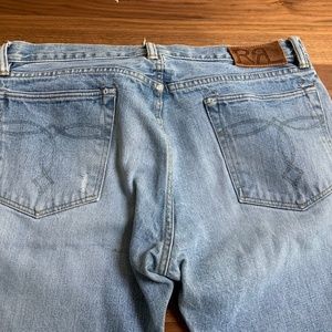 RRL 5 pocket Light wash Western Jeans Size 36x32